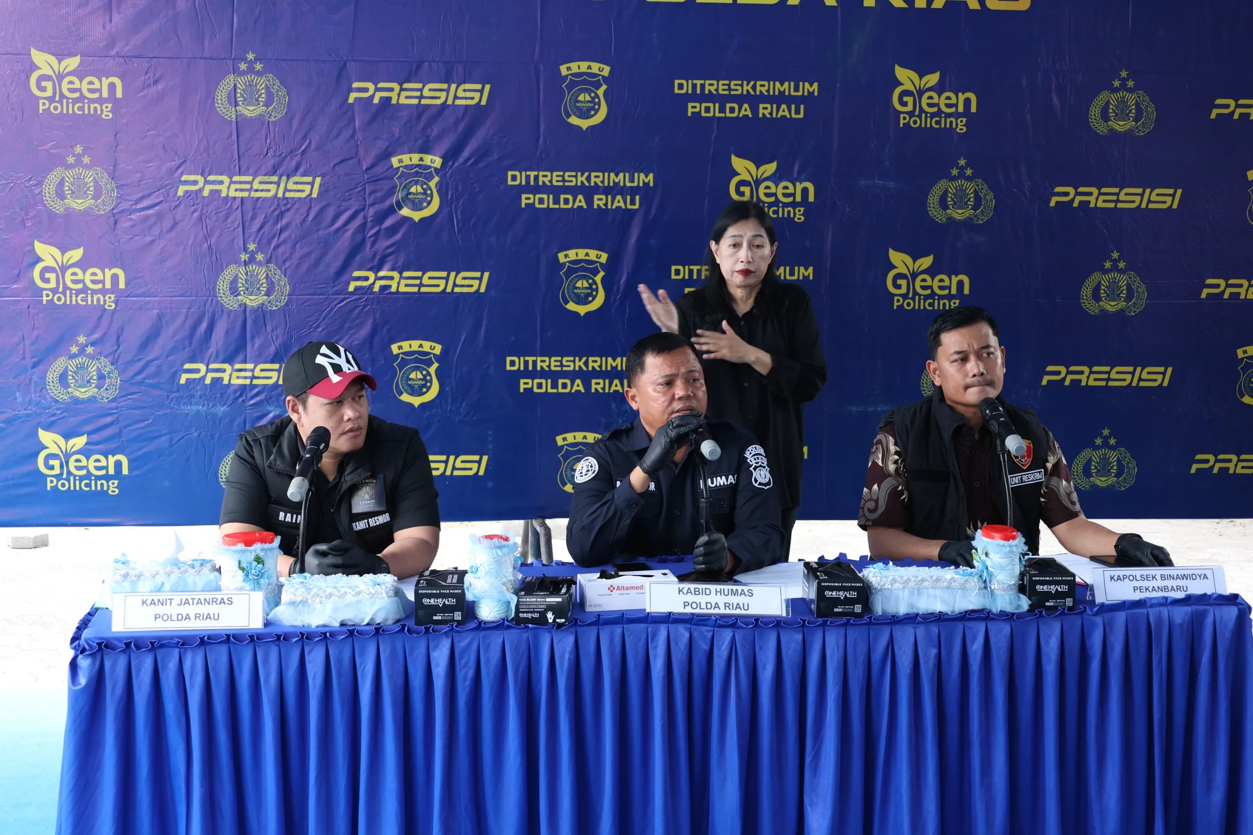 Polda Riau Bongkar Sindikat Curanmor Lintas Pekanbaru-Kampar, 44 Sepeda Motor Diamankan
