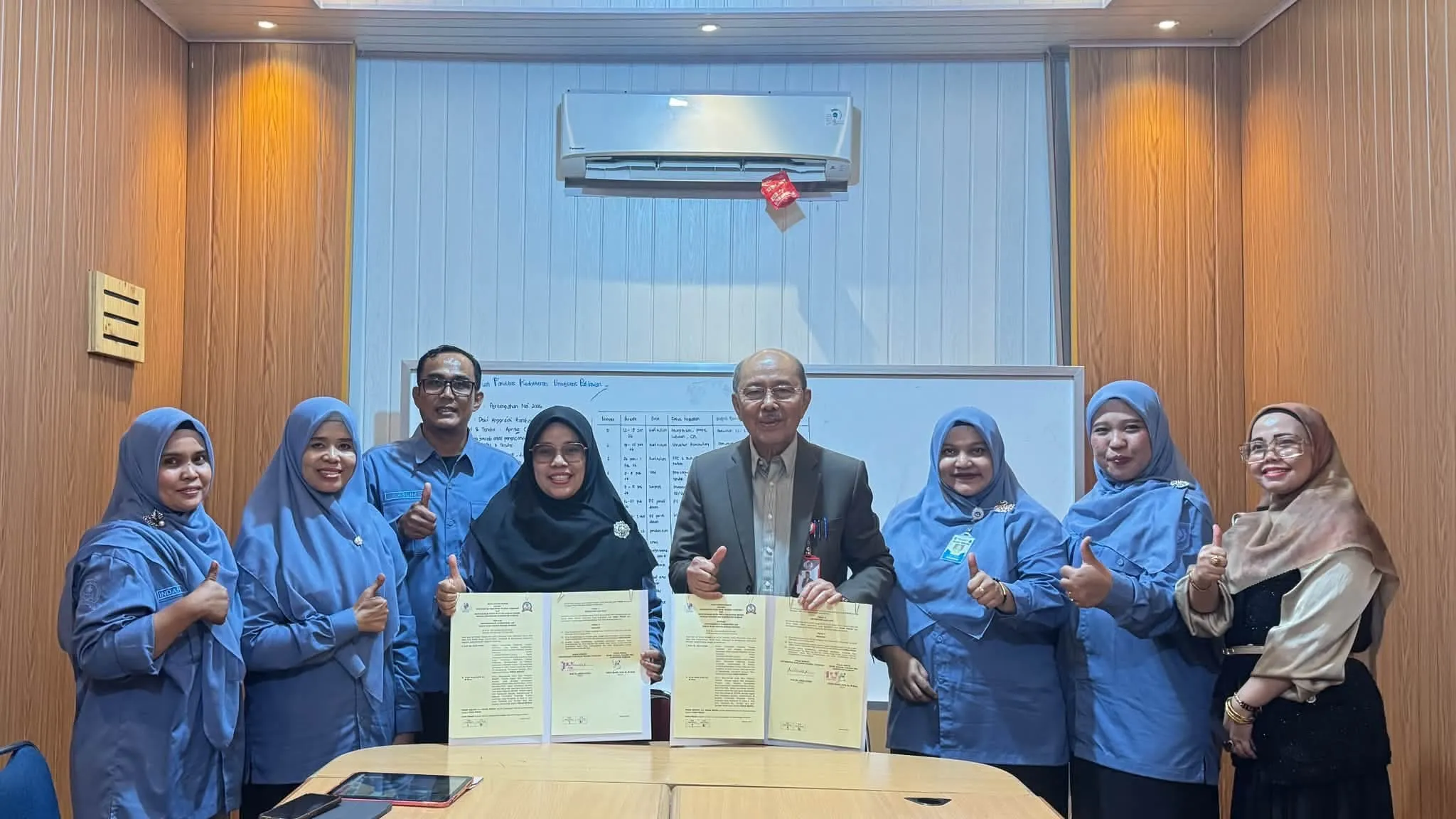 Perkuat Kompetensi Guru, Universitas Pahlawan dan MGMP Bahasa Inggris Kampar Jalin Kerja Sama