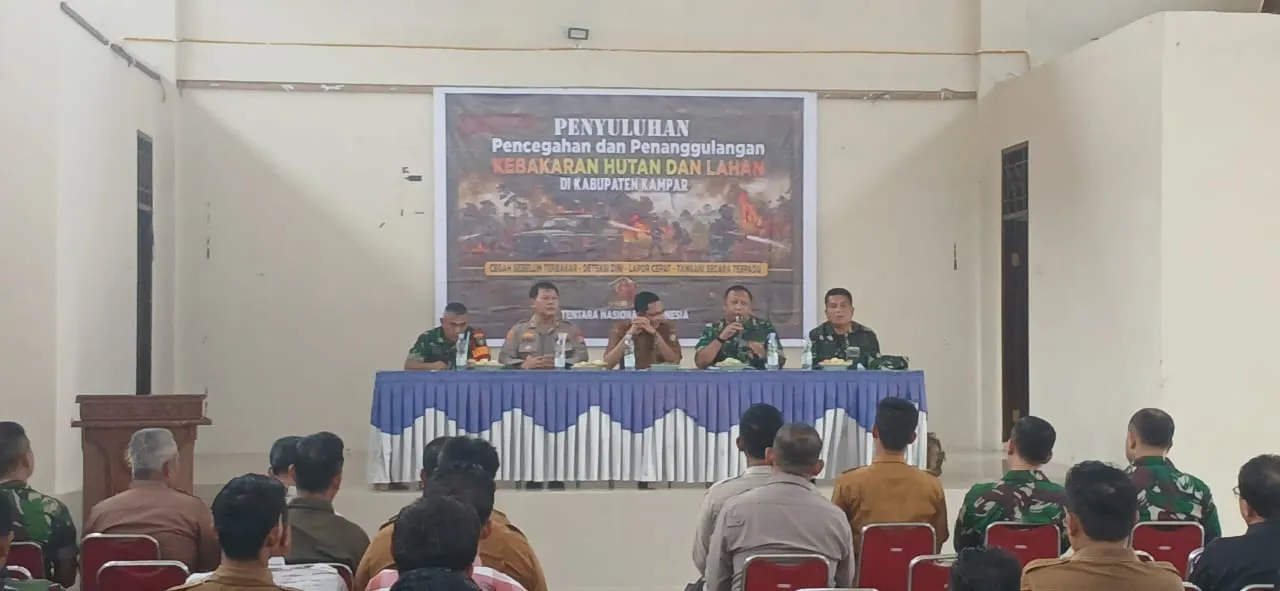 Sinergi TNI-Polri dan Desa Hadapi Ancaman Karhutla
