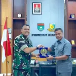 Bupati Kampar dan Danpomdam XIX/TT Perkuat Sinergi, Jaga Stabilitas dan Kondusivitas Daerah