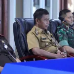 Bupati Kampar Ikuti Rakor Nasional Penanganan Karhutla Bersama Lintas Kementerian, Kapolri dan Jaksa Agung