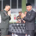 Ahmad Yuzar Hadiri HUT ke-81 TNI, Peran Strategis TNI dalam Pembangunan Kampar