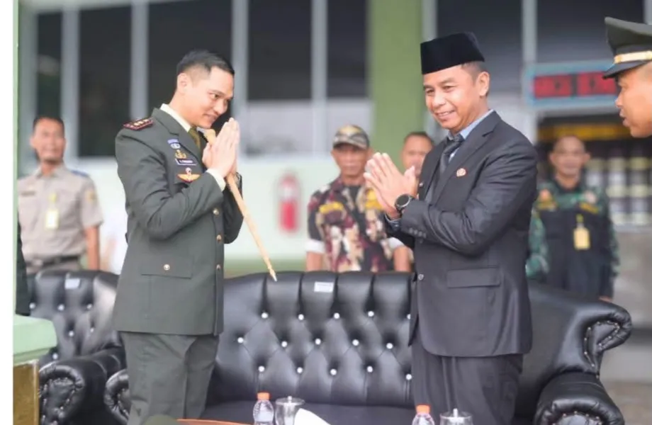 Ahmad Yuzar Hadiri HUT ke-81 TNI, Peran Strategis TNI dalam Pembangunan Kampar